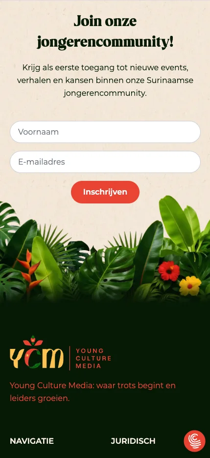 YCM website door studio eleva mobiel1