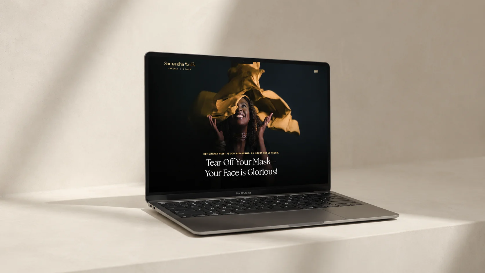 Samanthawellis mockup website