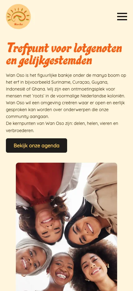Wan oso website by studioeleva mobile1