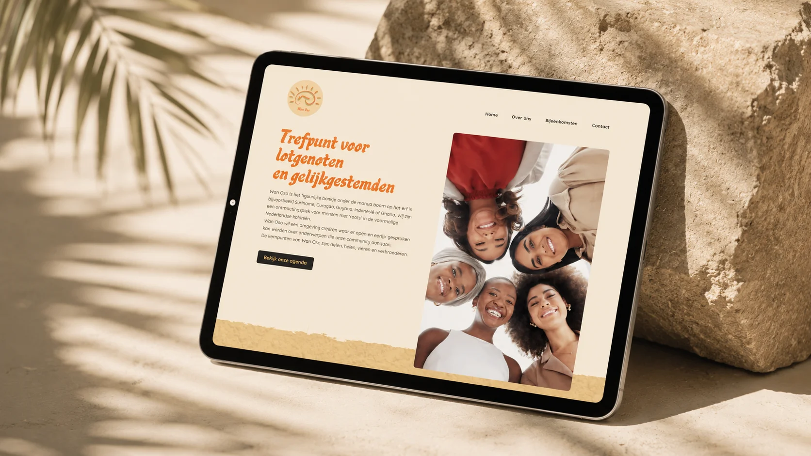 Wan oso website door studio eleva